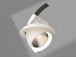 Lámpara LTD-EXPLORER-R100-12W Warm3000 (WH, 38 grados)