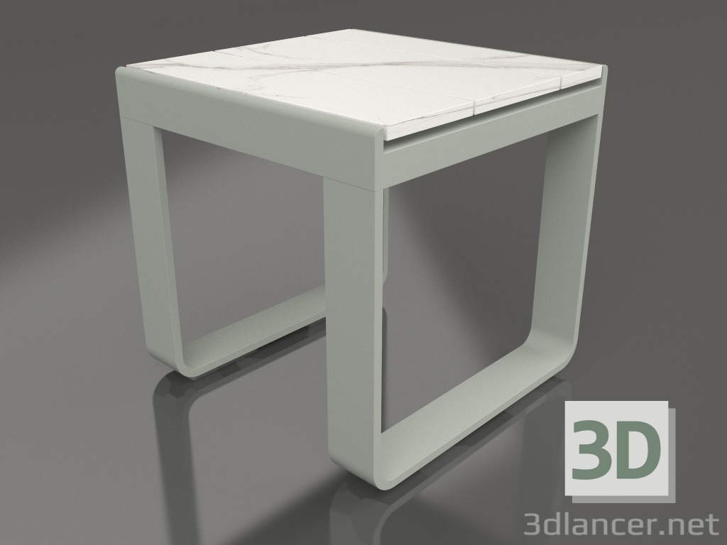 3d model Coffee table 42 (DEKTON Aura, Cement gray) - preview