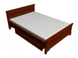डबल बेड 140 x 200