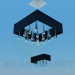 3d model Chandelier and sconces complete - preview