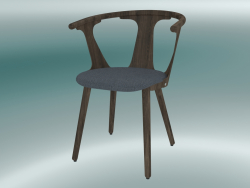 Stuhl dazwischen (SK2, H 77 cm, 58 x 54 cm, geräucherte geölte Eiche, Fiord 171)