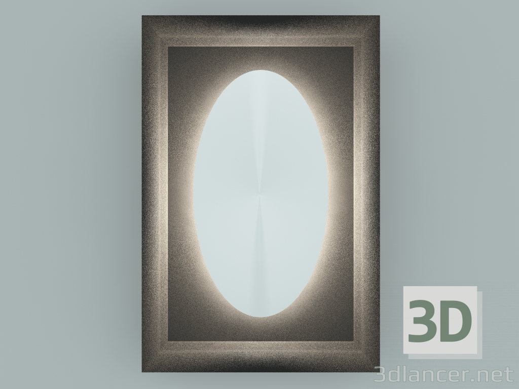 3d модель Зеркало с подсветкой Vip Mirror (60х40 cm) – превью