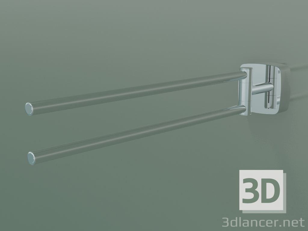 3D modeli İkili havluluk, döner (41512000) - önizleme