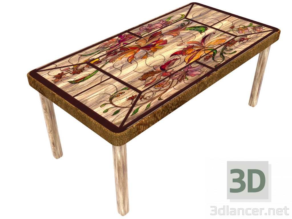 modèle 3D Table basse - preview