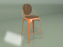 Bar stool Louix (orange)