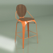 3d model Bar stool Louix (orange) - preview