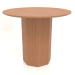 Modelo 3d Mesa de jantar DT 11 (D=900х750, madeira vermelha) - preview