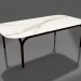 3d model Coffee table (Black, DEKTON Aura) - preview