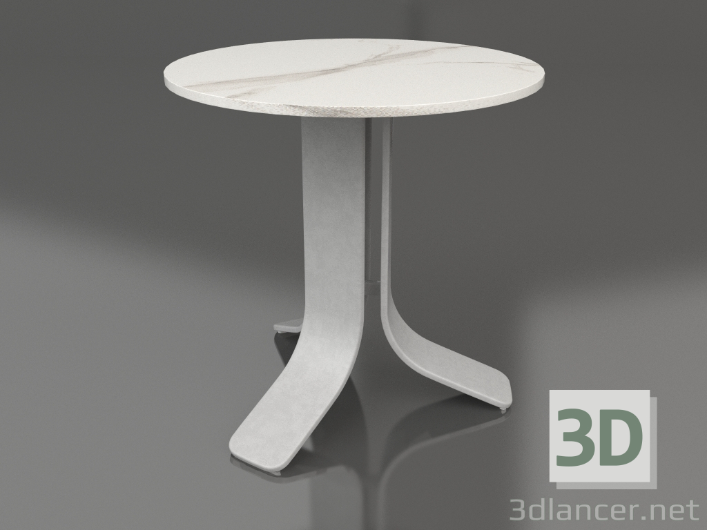 modèle 3D Table basse Ø50 (Gris agate, DEKTON Aura) - preview