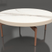 modello 3D Tavolino rotondo Ø90x36 (Sabbia, DEKTON Aura) - anteprima