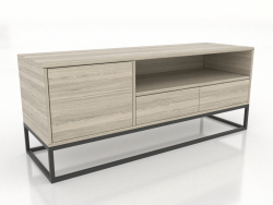 Móvel de TV 1200x380 mm (carvalho clareado)