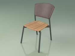 Cadeira 020 (fumaça de metal, marrom)