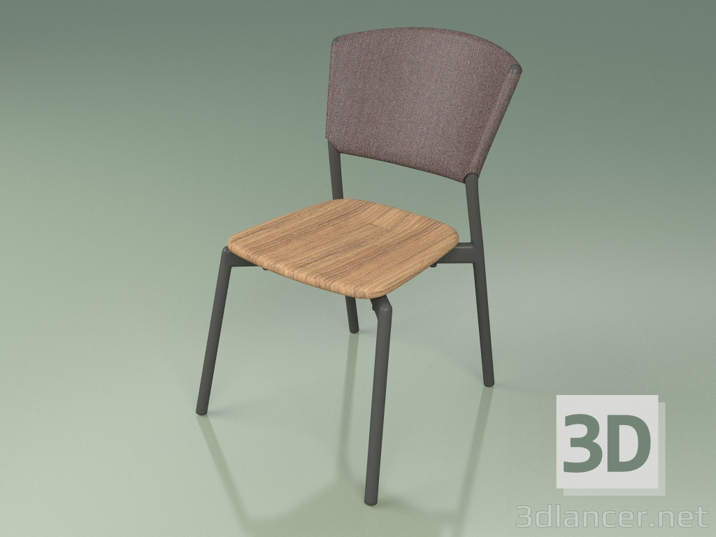 Modelo 3d Cadeira 020 (fumaça de metal, marrom) - preview