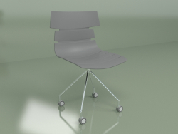 Return chair on wheels (grey)