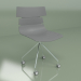 3d model Return chair on wheels (grey) - preview