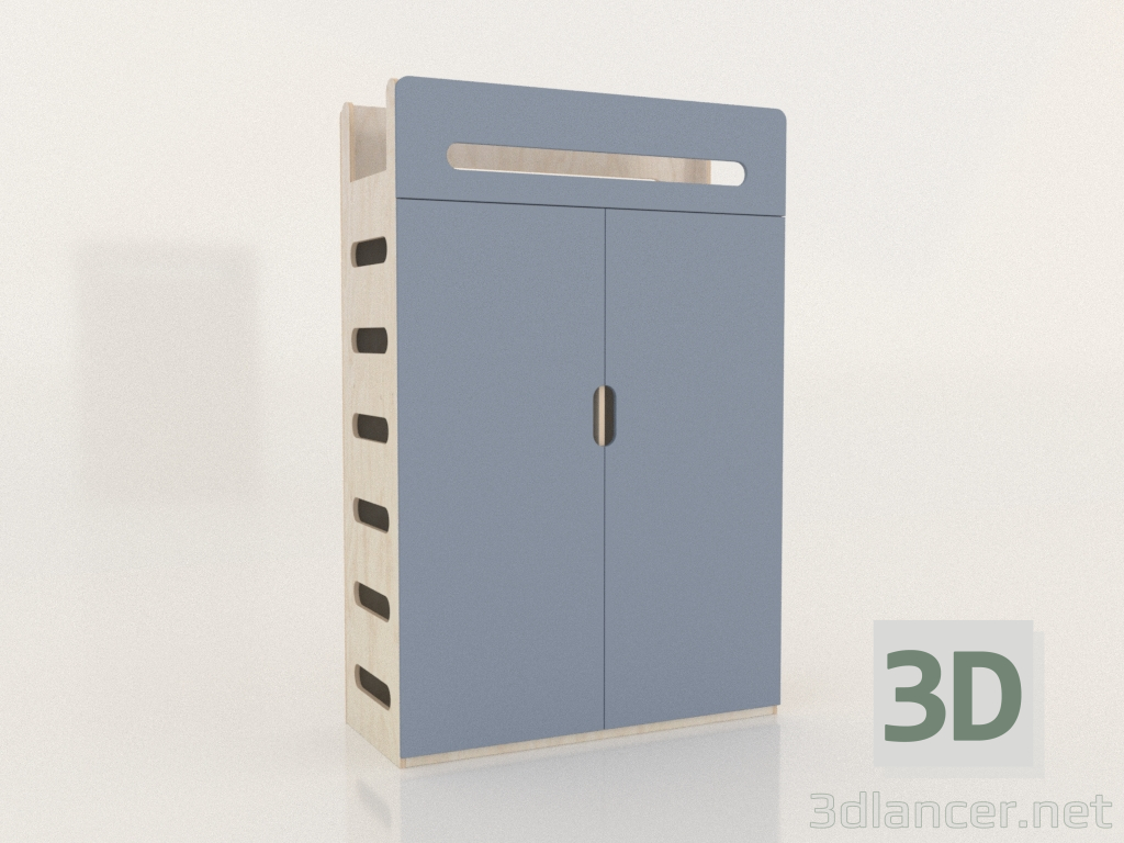 3D Modell Kleiderschrank geschlossen MOVE WC (WAMWC2) - Vorschau