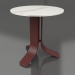 3d model Coffee table Ø50 (Wine red, DEKTON Aura) - preview