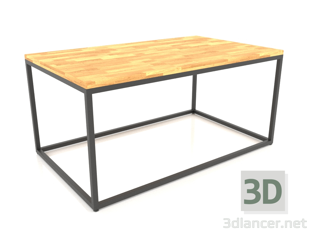 modello 3D Tavolino rettangolare (WOOD FLOOR, 100X60X50) - anteprima