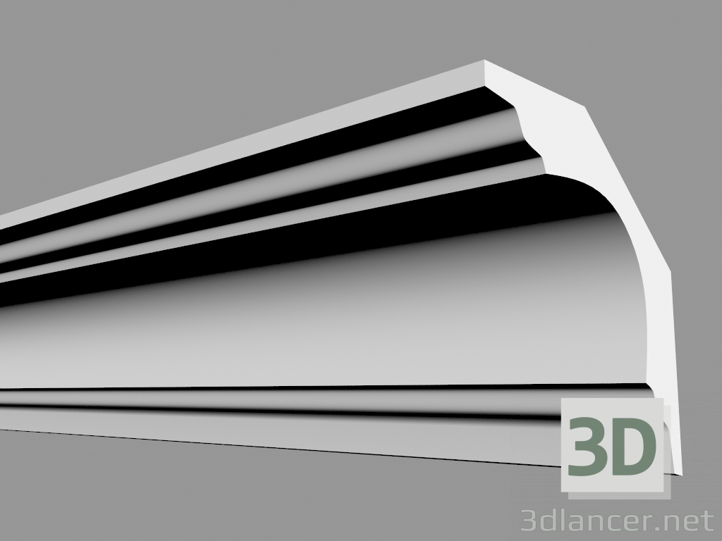 3D modeli Çekiş saçakları (KT58) - önizleme