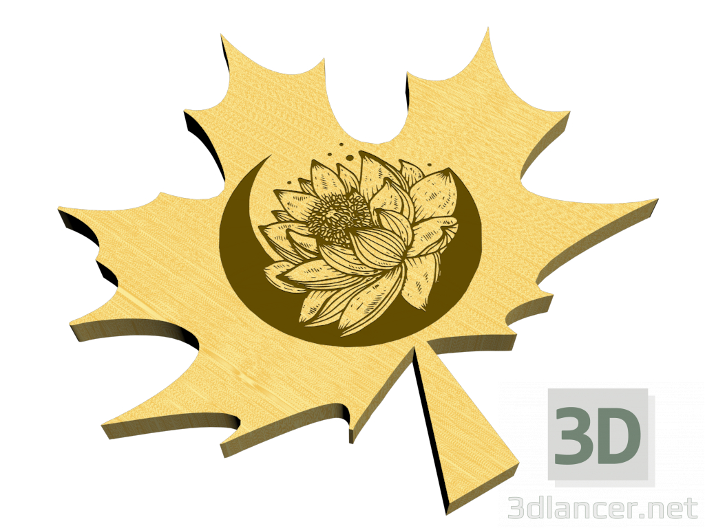 3d model cutting board - preview 3d model cutting board - preview