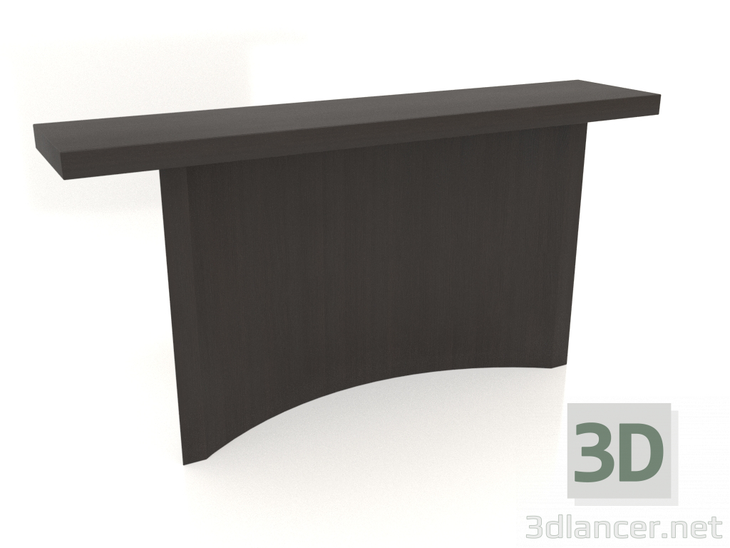 3 डी मॉडल कंसोल केटी 06 (1400x300x700, लकड़ी का भूरा) - पूर्वावलोकन