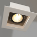 modello 3D Lampada CL-KARDAN-S102x102-9W Giorno (WH-BK, 38 gradi) - anteprima
