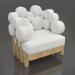 3d model IKRA armchair square (option 10) - preview