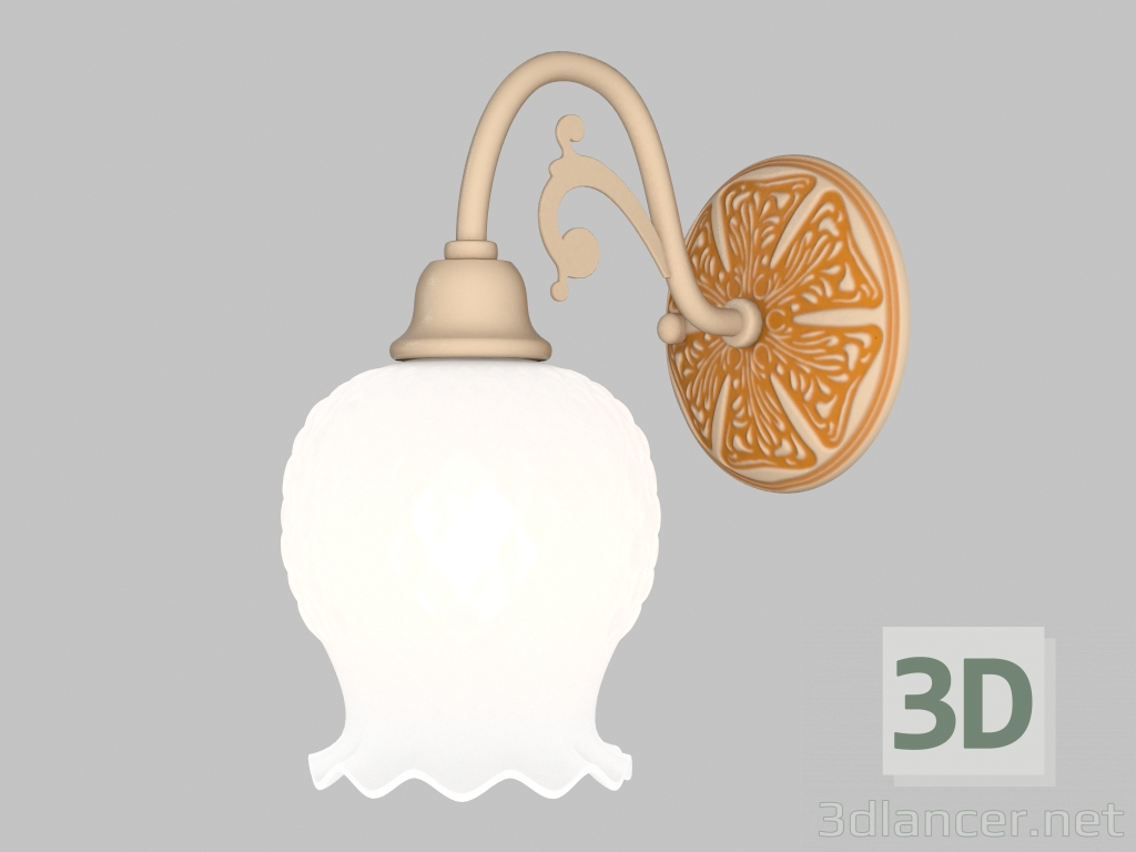 3D modeli Duvar lambası Parma (1385-1W) - önizleme