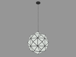 Lampe à suspension Granada Lantern (acier peint)
