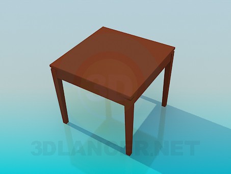 3d модель Небольшой столик – превью 3d модель Небольшой столик – превью