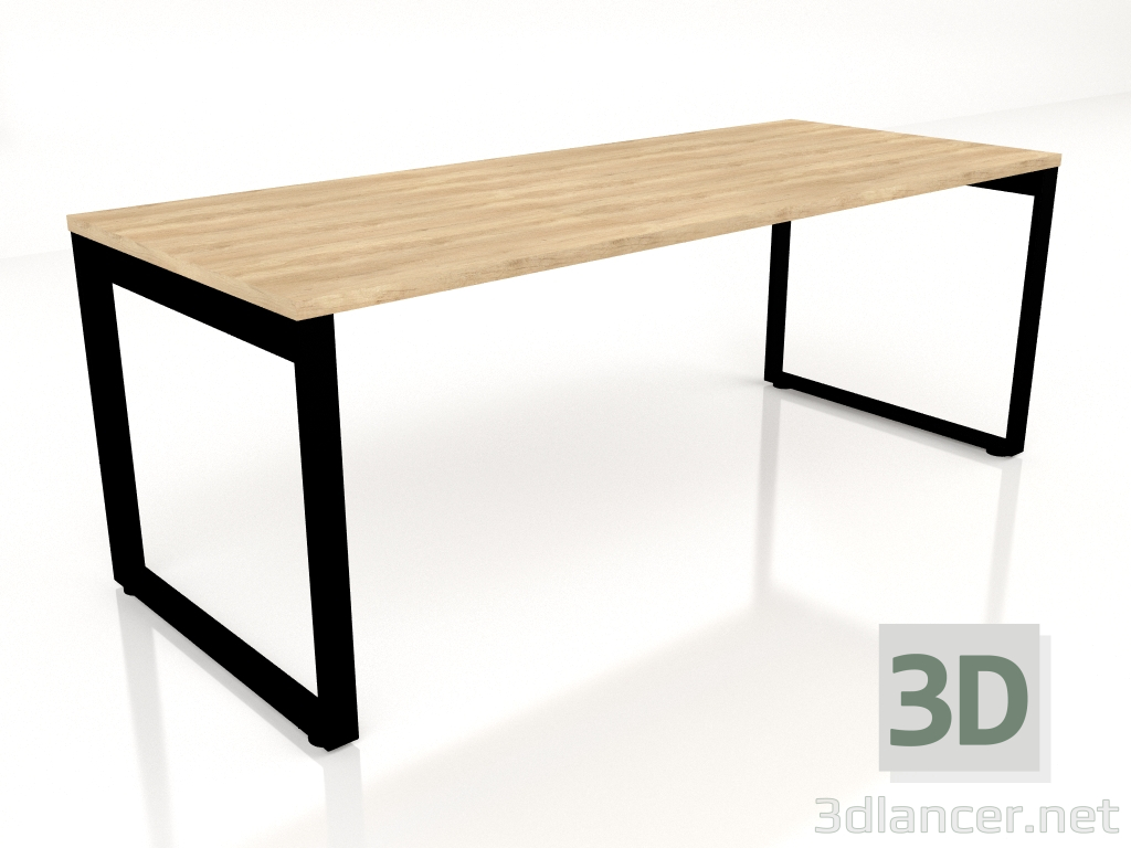 modello 3D Tavolo da lavoro Ogi Q BOQ06 (2000x800) - anteprima