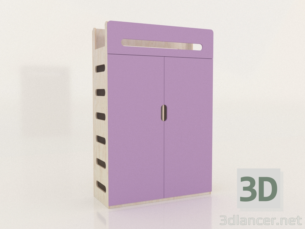 3D Modell Kleiderschrank geschlossen MOVE WC (WLMWC2) - Vorschau