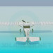 3D modeli Cessna - önizleme