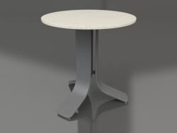 कॉफ़ी टेबल Ø50 (एन्थ्रेसाइट, डेकटन डेने)