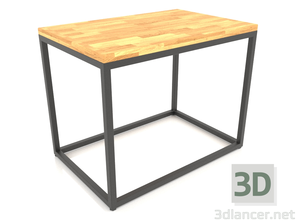 modello 3D Tavolino rettangolare (WOOD FLOOR, 60X40X44) - anteprima