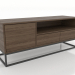 3d model TV cabinet 1200x380 mm (lightened ash walnut) - preview