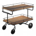 3d bar trolley Restoration Hardware model buy - render