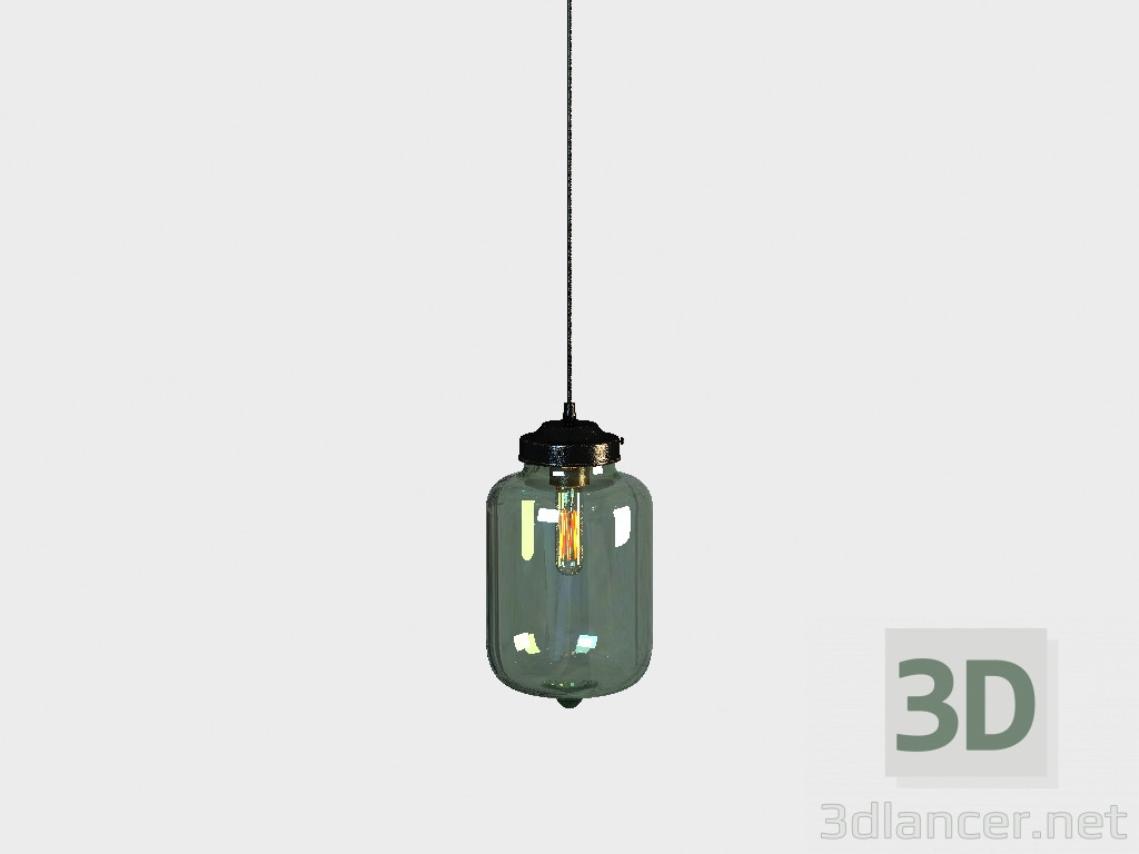 3D Modell Decken VIJAY Schröpfen-Glas-Kronleuchter (CH090-1) - Vorschau