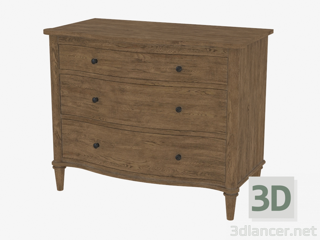 3d model Chest of drawers BAXLEY CHEST (8850.1125) - preview
