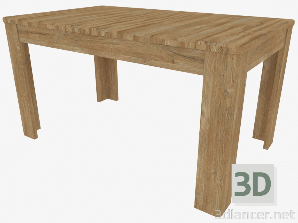 modello 3D Tavolo da pranzo pieghevole (TIPO CNAT05) - anteprima