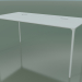 modèle 3D Table de bureau rectangulaire 0818 (H 74 - 79x160 cm, stratifié Fenix F01, V12) - preview