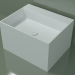 3D modeli Tezgah üstü lavabo (01UN32302, Glacier White C01, L 60, P 48, H 36 cm) - önizleme