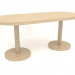 modello 3D Tavolo da pranzo (1800x800x750, legno bianco) - anteprima