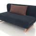 3d model Sofa bed Rosy 3-seater (blue-coral) - preview