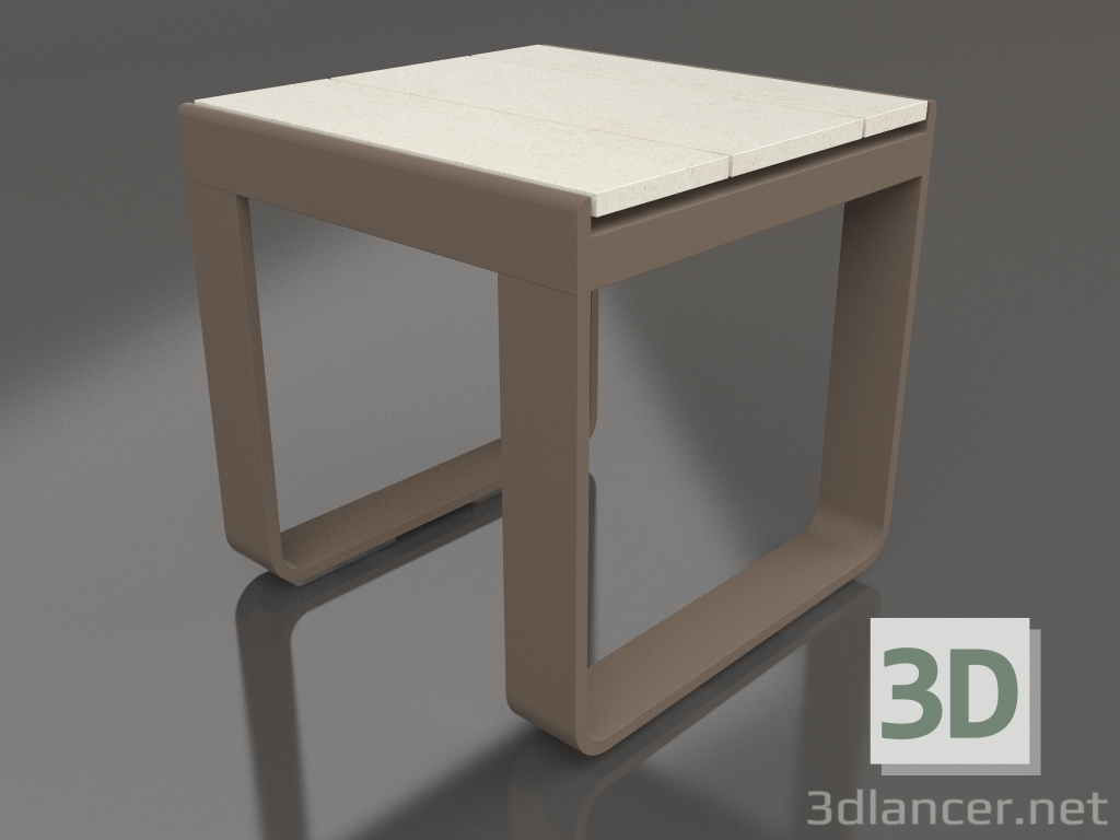 modello 3D Tavolino 42 (DEKTON Danae, Bronzo) - anteprima