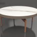 3d model Round coffee table Ø90x36 (Bronze, DEKTON Aura) - preview