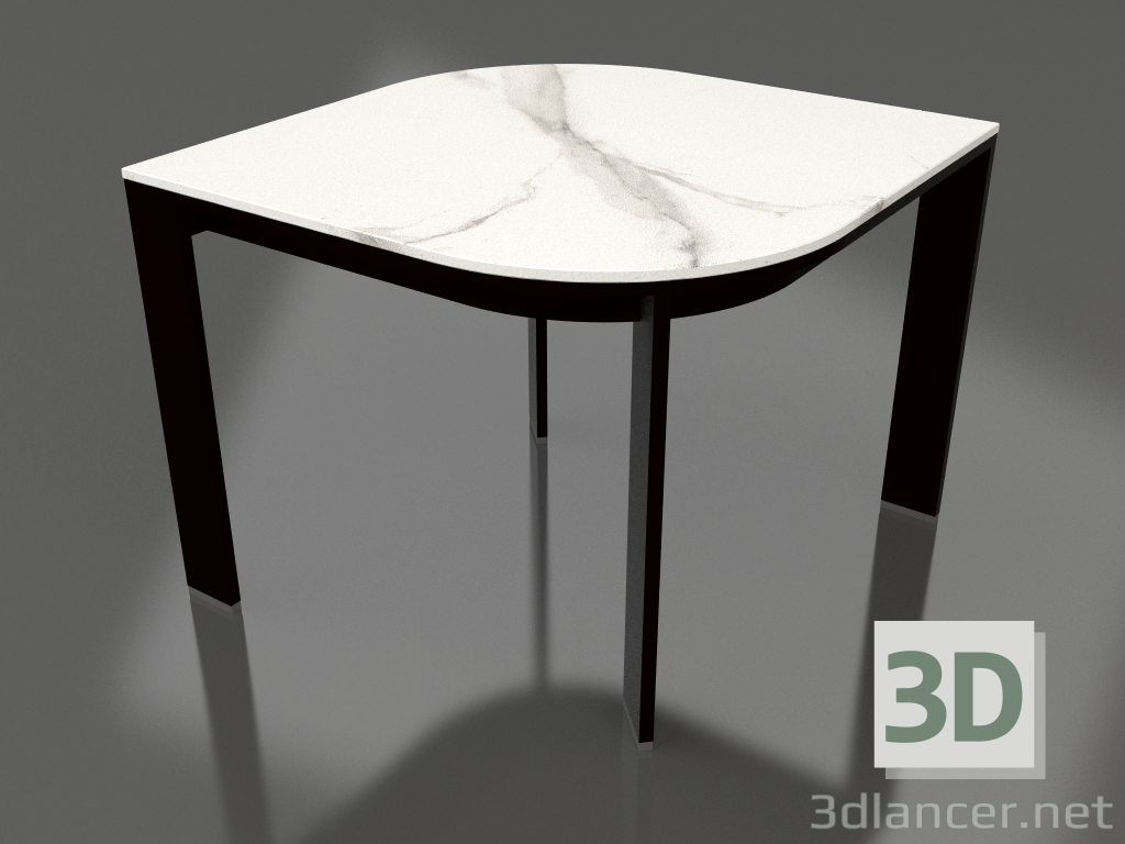 modello 3D Tavolino 45 (Nero) - anteprima