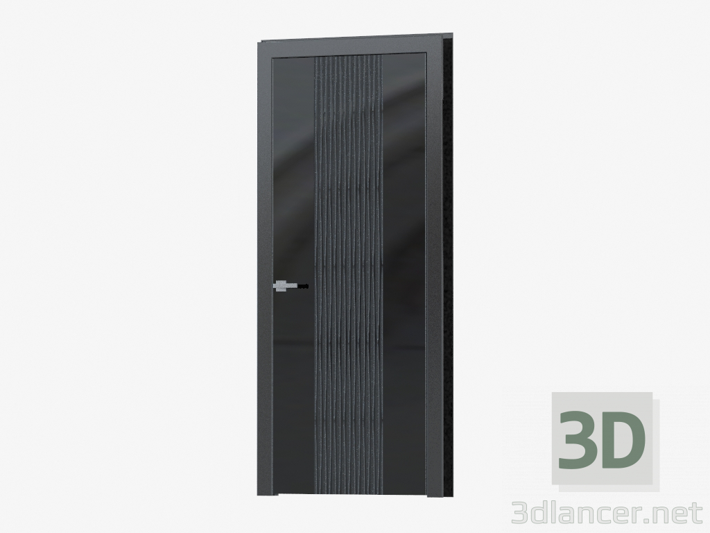 3d модель Двері міжкімнатні (79.22 BlackBlack) – превью
