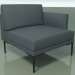 3d model End module 5217 (left armrest, one-color upholstery) - preview