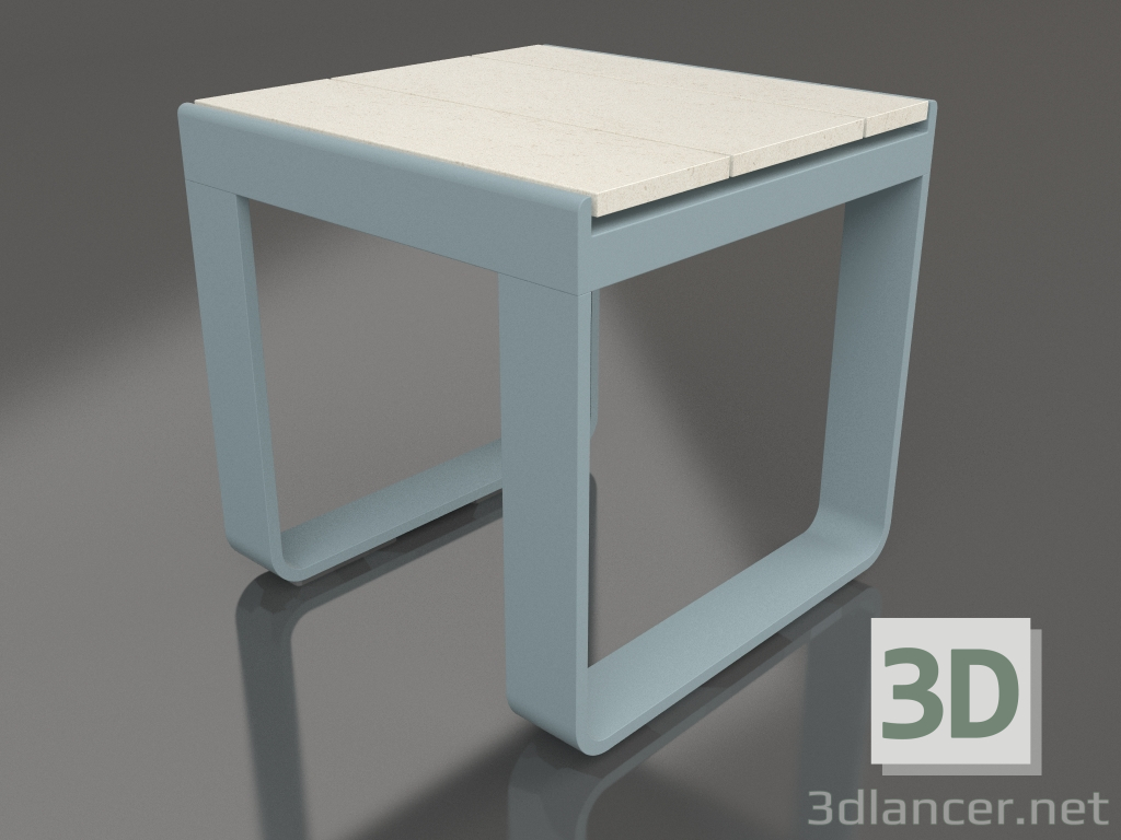 3d модель Кофейный столик 42 (DEKTON Danae, Blue grey) – превью